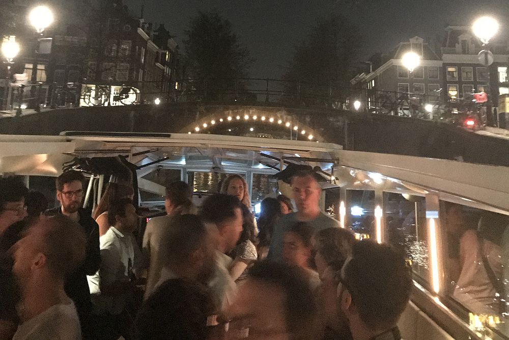 Bedrijfsuitje Le Pain Quotidien op Staets 1 boot Amsterdam