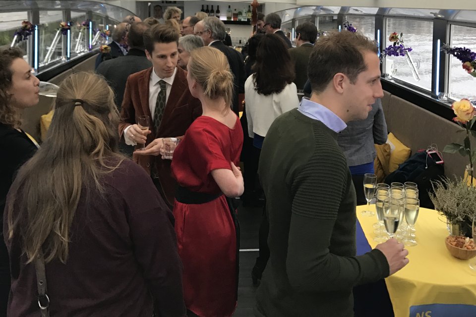 NS Publieksprijs 2016 aan boord bij Staets
