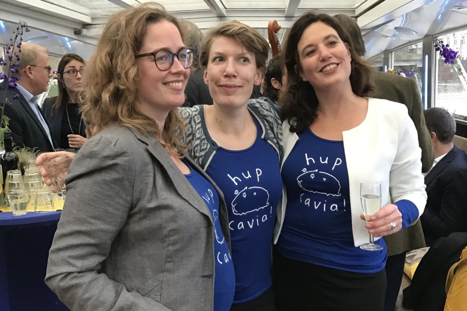 NS Publieksprijs 2016 aan boord bij Staets