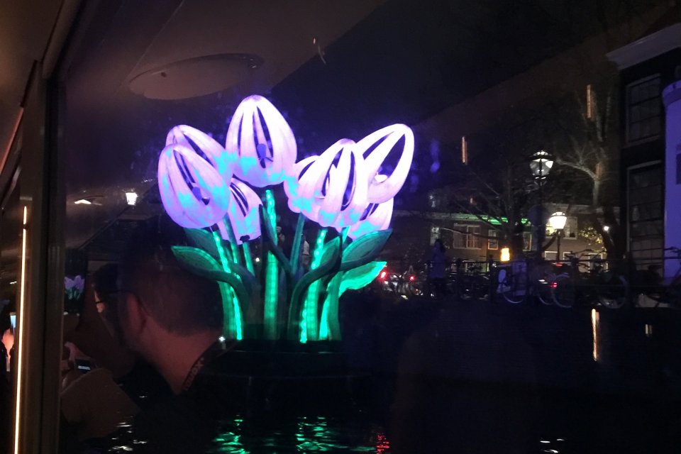 Rondvaart Zanox tijdens Amsterdam Light Festival 2016